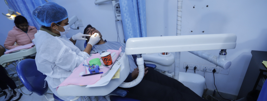 doctors team in dental academy